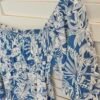 MONAI FLORAL TOP 莫奈女神方领上衣
