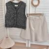 SUMMER TWEED VEST 小香风马甲