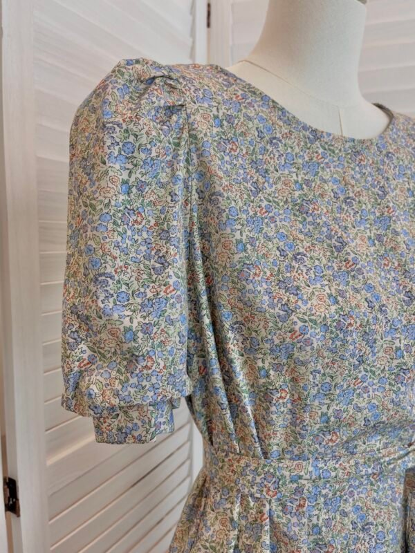 HERS FLORAL MIDI DRESS 韩版碎花连衣裙
