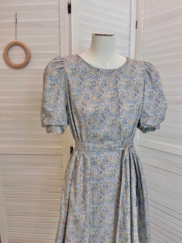 HERS FLORAL MIDI DRESS 韩版碎花连衣裙