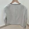 ROUND BUTTON BLAZER [GREY] 亚麻灰休闲西装外套