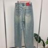 VINTAGE HIGH WAISTED STRAIGHT JEANS 直筒阔腿高腰牛仔裤