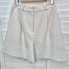 PLEATED TROUSER STRETCHABLE SHORTS 韩版西装中裤