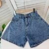 DENIM SHORTS 高腰 A 版牛仔短裤