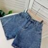 DENIM SHORTS 高腰 A 版牛仔短裤