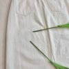 【瑕疵】SOLID COLOR MIDI DENIM SKIRT [BACK SPLIT] 牛仔长半裙[后开叉]