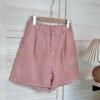 DENIM STRETCHABLE SHORT 松紧腰牛仔短裤