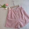 DENIM STRETCHABLE SHORT 松紧腰牛仔短裤