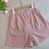 DENIM STRETCHABLE SHORT 松紧腰牛仔短裤