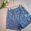 DENIM STRETCHABLE SHORT 松紧腰牛仔短裤