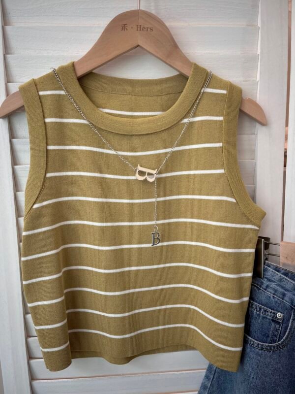 CROPPED VEST TOP 短款小背心