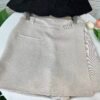 HERS CREAM COLOUR SKORT 气质西装短裤裙